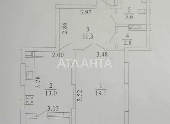 1-room apartment apartment (area 55,0 m2) - Atlanta.ua - photo 14