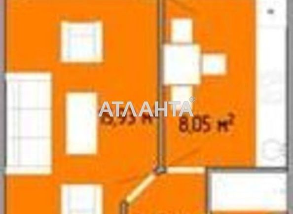 1-комнатная квартира по адресу Небесной Сотни пр. (площадь 34,7 м2) - Atlanta.ua - фото 16
