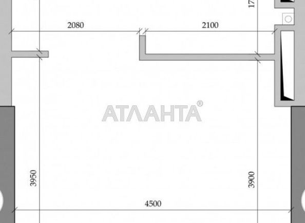 1-room apartment apartment by the address st. Vilyamsa ak (area 25,7 m2) - Atlanta.ua - photo 3