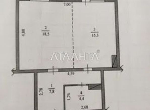 1-room apartment apartment by the address st. Prigorodnaya (area 55,0 m2) - Atlanta.ua - photo 26