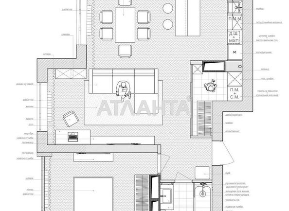 1-room apartment apartment by the address st. Ul Tiraspolskaya (area 62,0 m2) - Atlanta.ua - photo 14