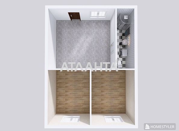 2-rooms apartment apartment by the address st. Golovatogo atam Bogatova (area 37,7 m²) - Atlanta.ua - photo 20