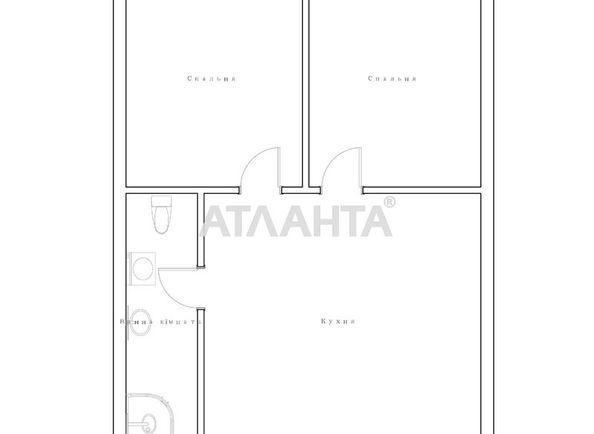 2-rooms apartment apartment by the address st. Golovatogo atam Bogatova (area 37,7 m²) - Atlanta.ua - photo 23