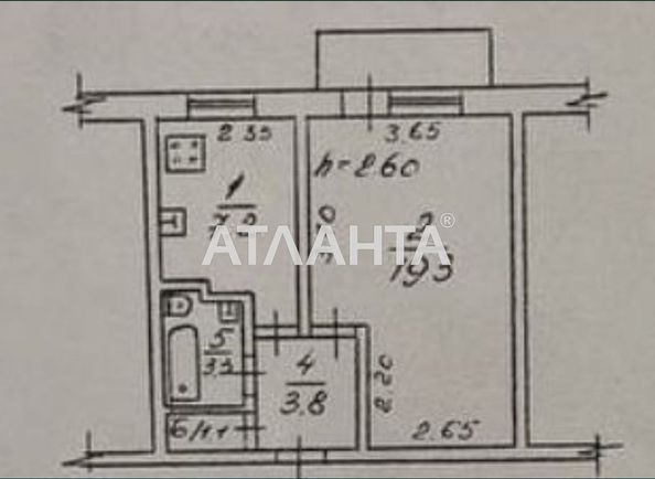 1-room apartment apartment by the address st. Svyatoslava Rikhtera Shchorsa (area 38,0 m2) - Atlanta.ua - photo 9