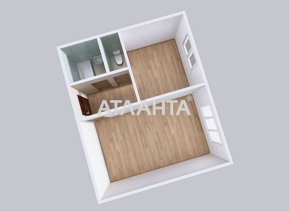 1-кімнатна квартира за адресою вул. Вільямса ак. (площа 33,4 м²) - Atlanta.ua - фото 10