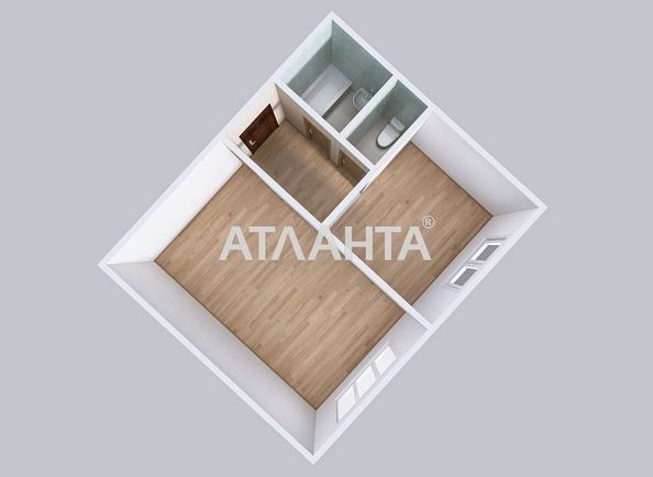 1-кімнатна квартира за адресою вул. Вільямса ак. (площа 33,4 м²) - Atlanta.ua - фото 11