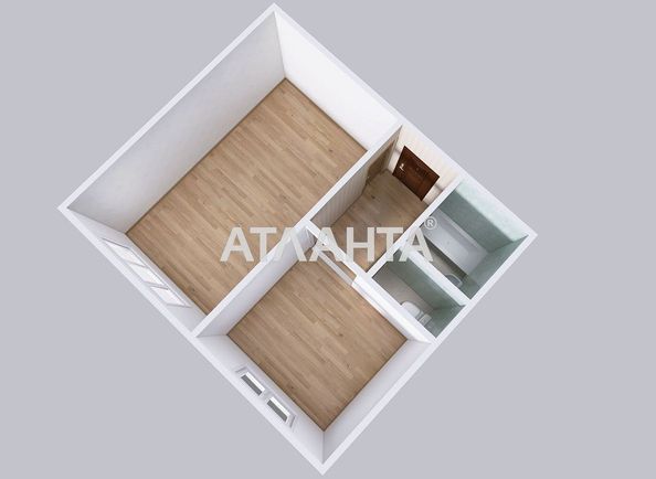 1-кімнатна квартира за адресою вул. Вільямса ак. (площа 33,4 м²) - Atlanta.ua - фото 12