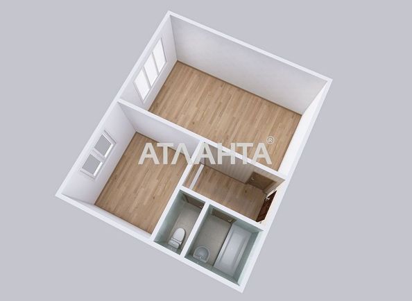 1-кімнатна квартира за адресою вул. Вільямса ак. (площа 33,4 м²) - Atlanta.ua - фото 13