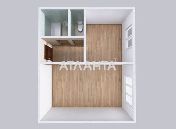 1-кімнатна квартира за адресою вул. Вільямса ак. (площа 33,4 м²) - Atlanta.ua - фото 14