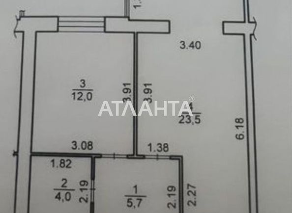 1-room apartment apartment by the address st. Vinna gora (area 45,2 m2) - Atlanta.ua - photo 13