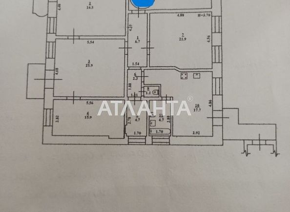 Многокомнатная квартира по адресу ул. Новосельского (площадь 129,0 м2) - Atlanta.ua - фото 28