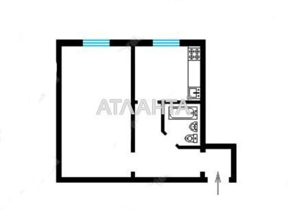 1-room apartment apartment (area 32,0 m2) - Atlanta.ua - photo 14