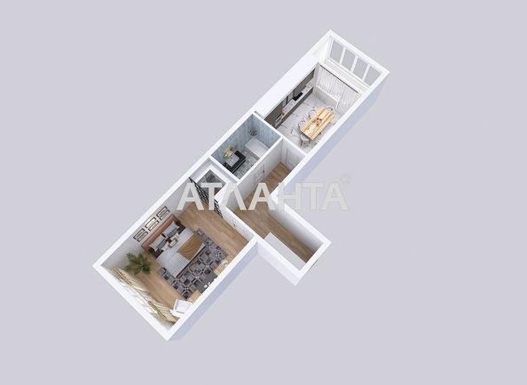 1-room apartment apartment by the address st. Kostandi (area 57 m²) - Atlanta.ua - photo 12
