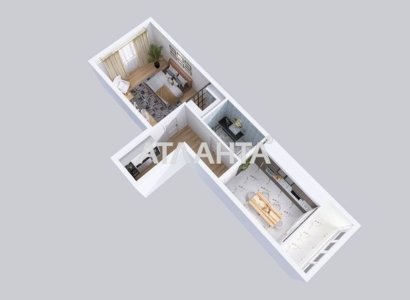 1-room apartment apartment by the address st. Kostandi (area 57 m²) - Atlanta.ua - photo 13