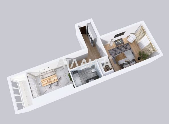 1-room apartment apartment by the address st. Kostandi (area 57 m²) - Atlanta.ua - photo 14