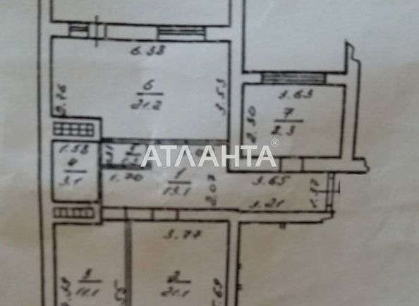3-комнатная квартира по адресу ул. Косвенная (площадь 83,4 м²) - Atlanta.ua - фото 27