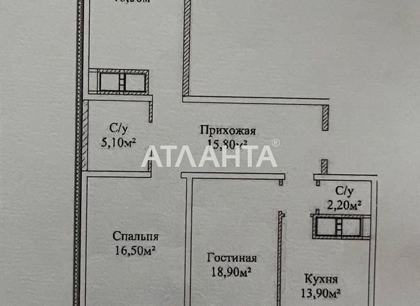 3-комнатная квартира по адресу ул. Михайловская (площадь 93,8 м2) - Atlanta.ua - фото 2
