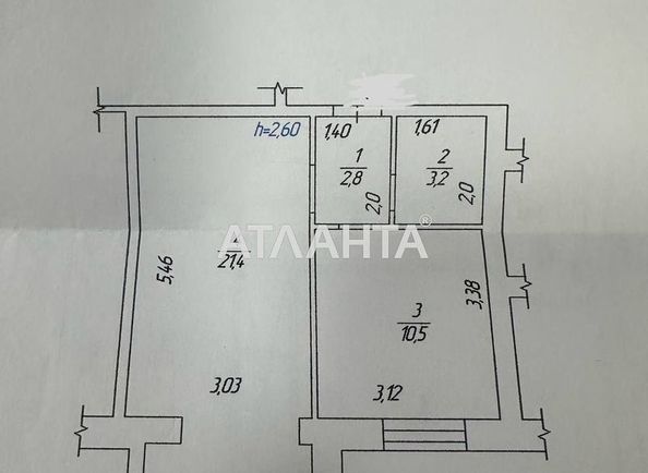 3-rooms apartment apartment by the address st. Levko Lukyanenko (area 96,4 m2) - Atlanta.ua - photo 17