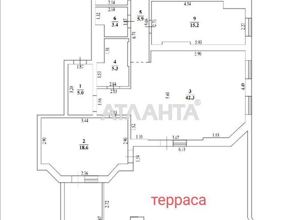 3-rooms apartment apartment by the address st. Klubnichnyy per (area 141,0 m2) - Atlanta.ua - photo 15