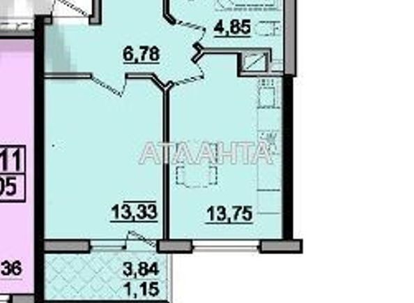 1-room apartment apartment by the address st. Sakharova (area 40,0 m2) - Atlanta.ua - photo 9