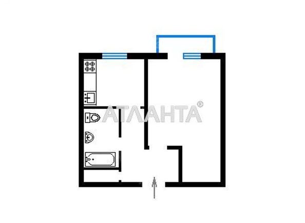 1-room apartment apartment by the address st. Prosp Nauki (area 35,0 m2) - Atlanta.ua - photo 11