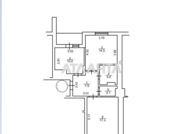 2-rooms apartment apartment by the address st. Ul Lomonosova (area 60,0 m2) - Atlanta.ua - photo 11