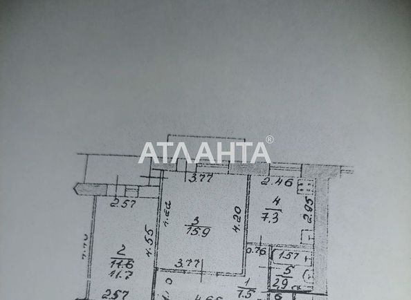 2-rooms apartment apartment by the address st. Parusnaya Geroev Stalingrada (area 48,4 m2) - Atlanta.ua - photo 7