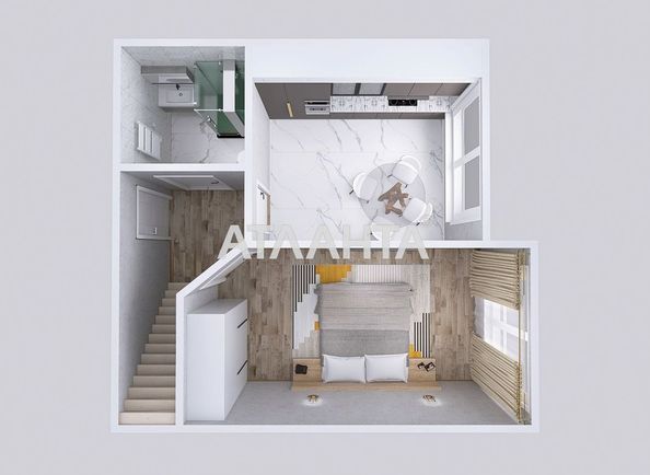 3-rooms apartment apartment by the address st. Dmitriya Lutsenko Kreysera Avrora (area 80 m²) - Atlanta.ua - photo 28