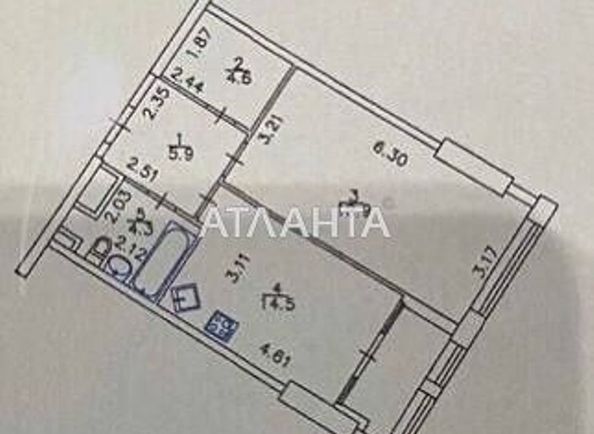 1-room apartment apartment by the address st. Prosp Pobedy (area 52,0 m2) - Atlanta.ua - photo 6