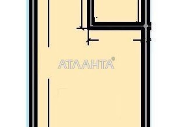1-кімнатна квартира за адресою вул. Боровського Миколи (площа 16,5 м2) - Atlanta.ua - фото 6