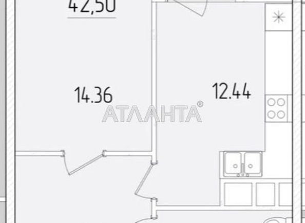 1-room apartment apartment by the address st. Krasnova (area 42,5 m2) - Atlanta.ua - photo 6