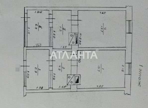2-rooms apartment apartment by the address st. Bashtannaya (area 50,5 m2) - Atlanta.ua - photo 16