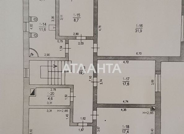 Будинок за адресою вул. 1-я лінія (площа 184,0 м2) - Atlanta.ua - фото 15