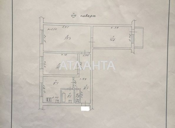 3-rooms apartment apartment by the address st. Glushko ak pr Dimitrova pr (area 59,2 m2) - Atlanta.ua - photo 16