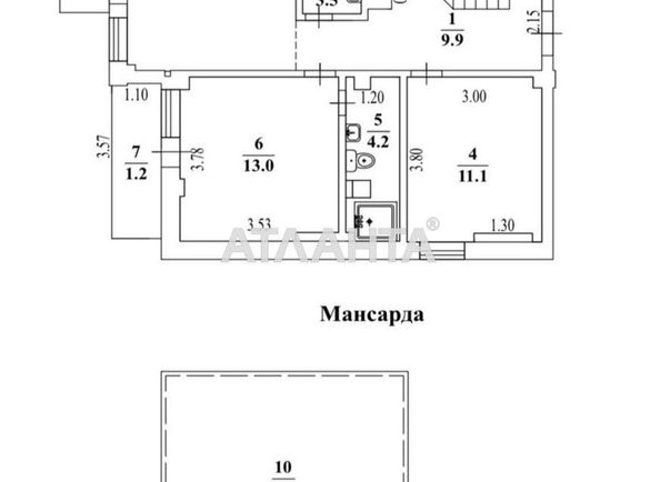 2-rooms apartment apartment by the address st. Tsvetaeva gen (area 85,4 m²) - Atlanta.ua - photo 2