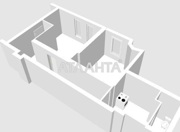 2-rooms apartment apartment by the address st. Nezhinskaya Frantsa Meringa (area 43,5 m2) - Atlanta.ua - photo 19