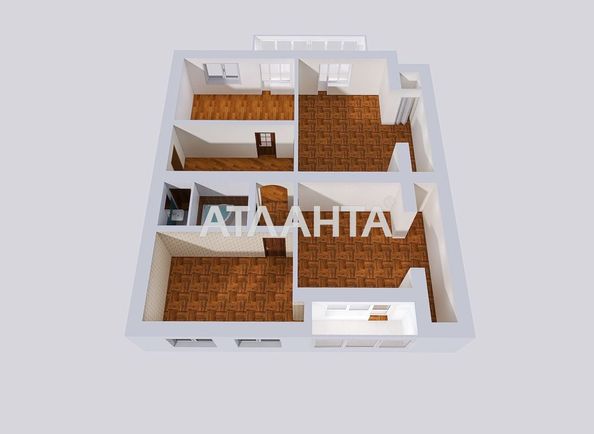 3-комнатная квартира по адресу Дунаева пер. (площадь 143 м²) - Atlanta.ua - фото 12
