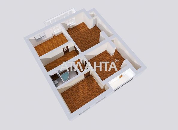 3-комнатная квартира по адресу Дунаева пер. (площадь 143 м²) - Atlanta.ua - фото 13