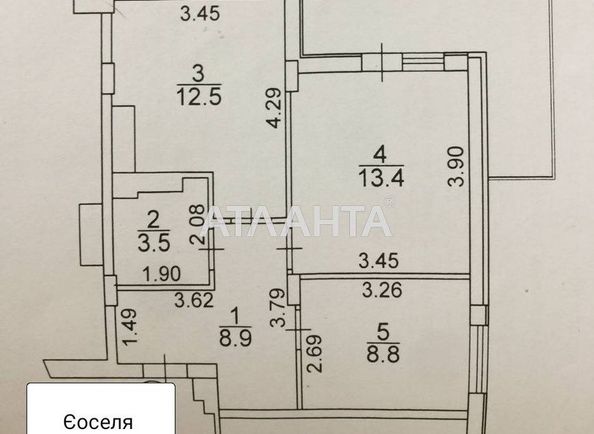 2-rooms apartment apartment by the address st. Bocharova gen (area 52,0 m2) - Atlanta.ua - photo 4
