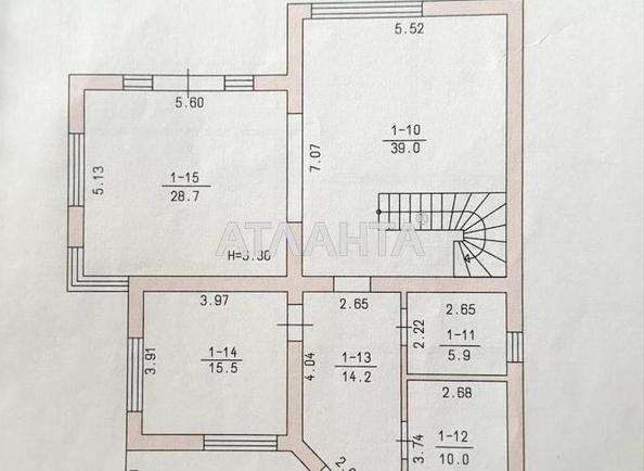 Будинок за адресою вул. Центральна (площа 356,3 м²) - Atlanta.ua - фото 43