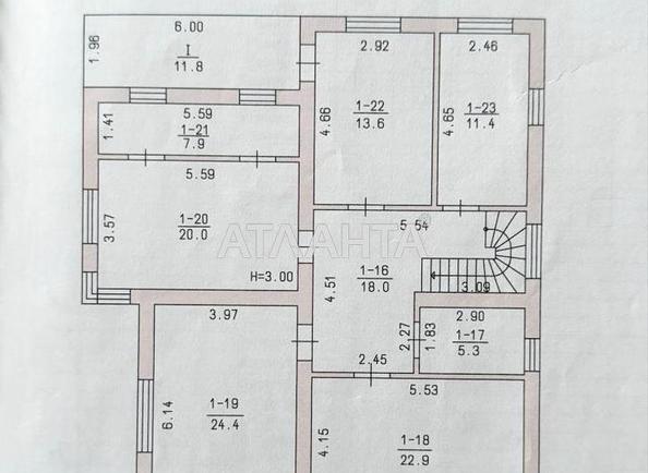 Будинок за адресою вул. Центральна (площа 356,3 м²) - Atlanta.ua - фото 44