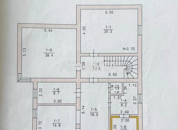 Будинок за адресою вул. Центральна (площа 356,3 м²) - Atlanta.ua - фото 45