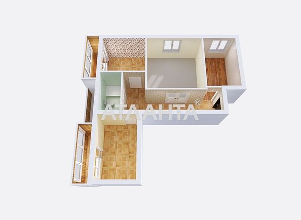 3-rooms apartment apartment by the address st. Admiralskiy pr Lumumby pr (area 68 m²) - Atlanta.ua - photo 37