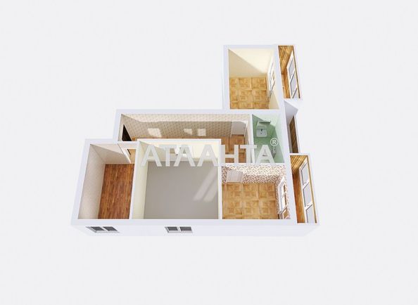 3-rooms apartment apartment by the address st. Admiralskiy pr Lumumby pr (area 68 m²) - Atlanta.ua - photo 41