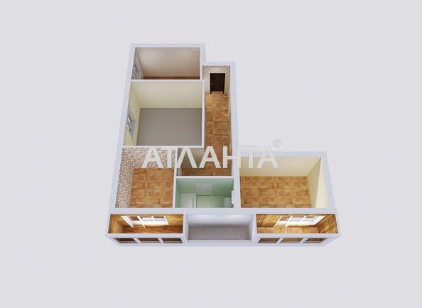 3-rooms apartment apartment by the address st. Admiralskiy pr Lumumby pr (area 68 m²) - Atlanta.ua - photo 43