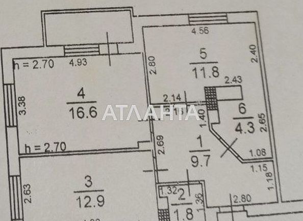 2-rooms apartment apartment by the address st. Nikolaevskaya (area 60,0 m2) - Atlanta.ua - photo 17