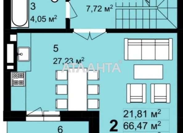2-rooms apartment apartment by the address st. Shchiretskaya ul (area 70,0 m2) - Atlanta.ua - photo 5
