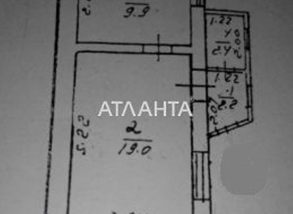 1-room apartment apartment by the address st. Srednefontanskiy per (area 34,0 m2) - Atlanta.ua - photo 11
