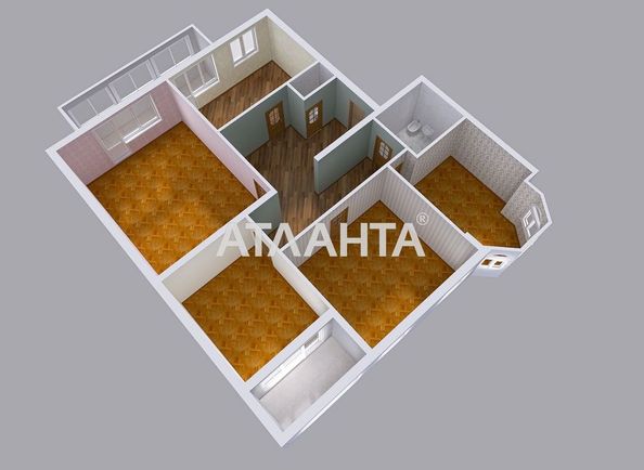 Багатокімнатна квартира за адресою Дунаєва пров. (площа 155,8 м²) - Atlanta.ua - фото 23