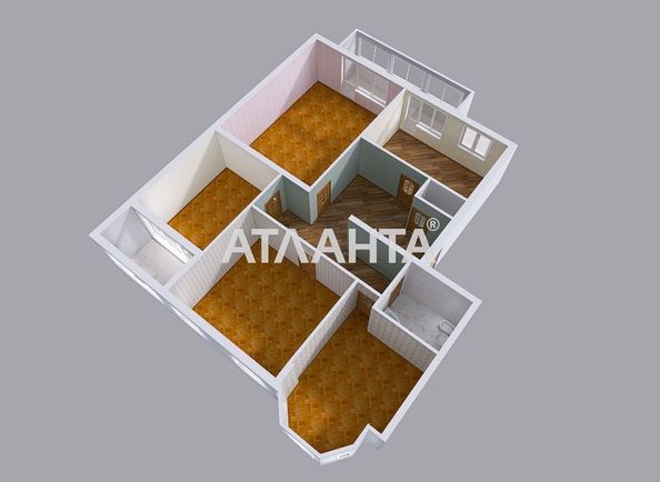 Багатокімнатна квартира за адресою Дунаєва пров. (площа 155,8 м²) - Atlanta.ua - фото 24